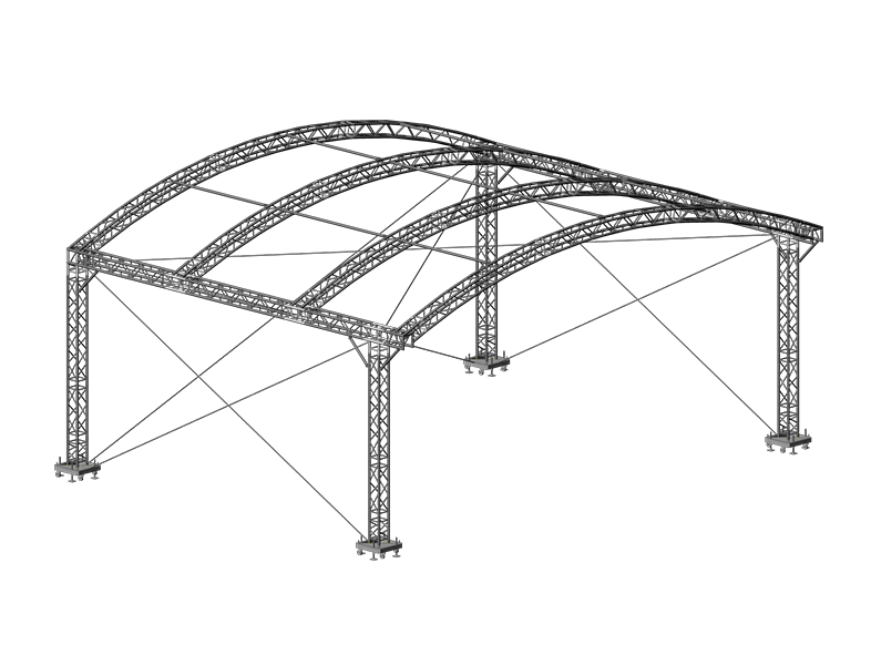 TAF Truss Aluminium | ROOF 10x8x4 | Roofs