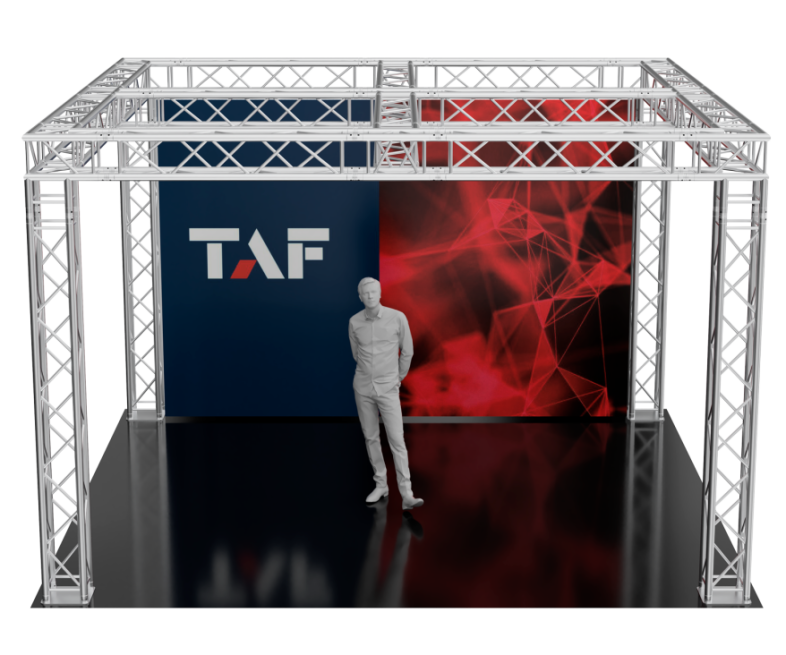 TAF Truss Aluminium UK | Exhibit designs